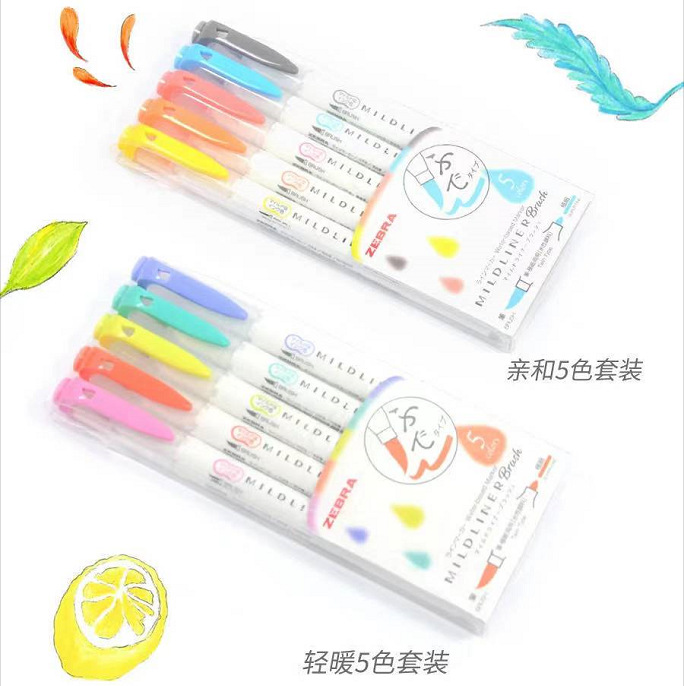 ZEBRA-Juego de rotuladores Mil - Zebra Pen Sarasa reseña y precio